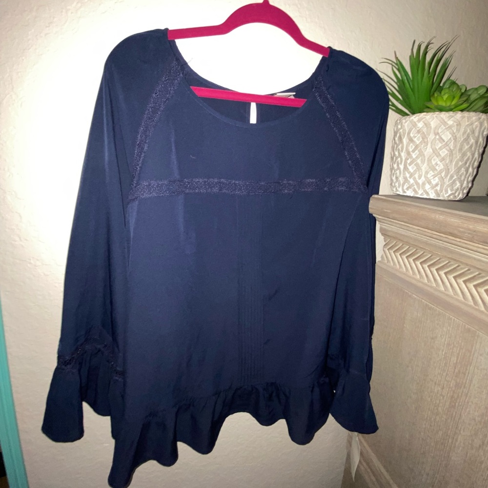 Navy woman’s blouse